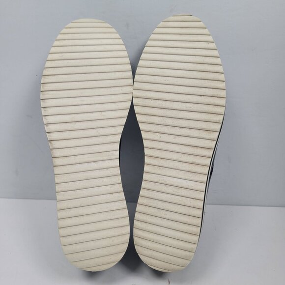 Halogen X Atlantic Pacific Women's Navy Patent Platform Oxford US Size 8M - Picture 7 of 8